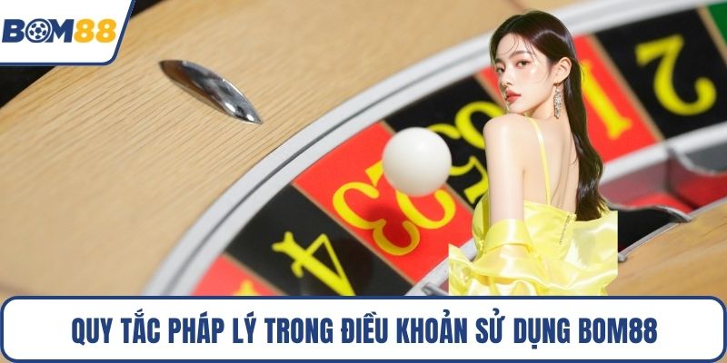 Quy tắc pháp lý trong điều khoản sử dụng Bom88